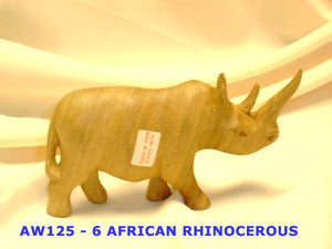 AW125 4 AFRICAN RHINO ordinary 4"       
