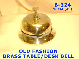 B 324 BRASS TABLE BELL         