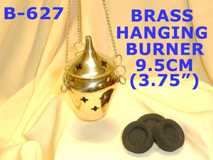 B 627 BRASS HANGING BURNER         