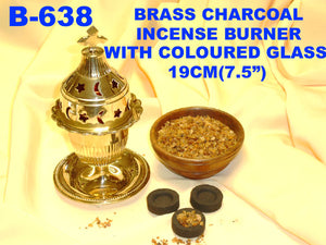 B 638 BRASS 2PART  CHARCOAL        
