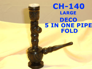 CH 140 LARGE DECO 5 IN ONE PIPE FOLD         