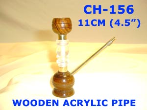 CH 156 WOODEN ACRYLIC PIPE         