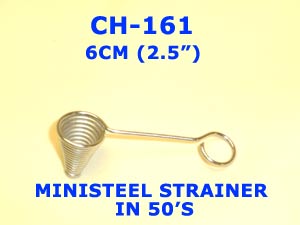 CH 161 MINISTEEL STRAINER         