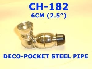 CH 182 DECO POCKET STEEL PIPE         
