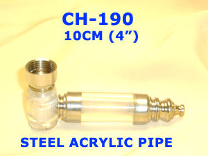 CH 190 DECO STEEL ACRYLIC PIPE LONG         