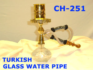 CH 251 TURKISH GLASS WATERPIPE          
