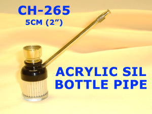 CH 265 ACRYLIC SIL BOTTLE PIPE         