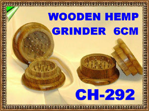 CH 292 WOODEN HEMP GRINDERS         