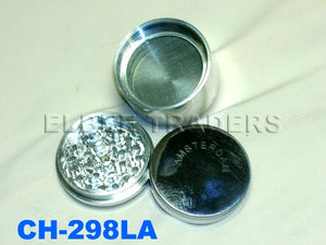 CH 298A 4 PART ALUMINIUM CRUSHER GRINDER WITH AMSTERDAM        