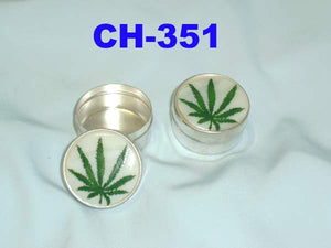 CH 351 HEMP PILL BOX   2.5CM (1")        