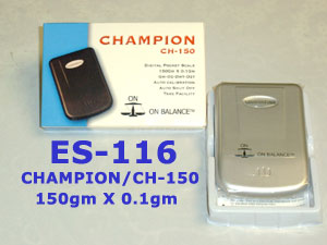 ES 116 CHAMPION DIGITAL ELECTRONIC SCALE   500 GRAMS X 0.1        