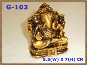 G 103 GANESHA SITTING POSTURE AND RELAXING         
