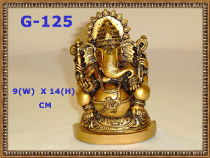 G 125 FAT BELLY GANESHA         