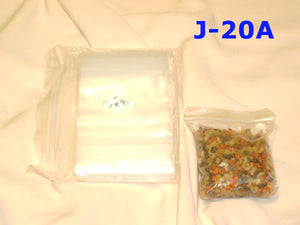 L 03 75X85MM 100 SELF SEAL BAGS(J 20A)        