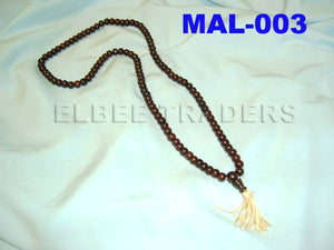MAL 003 ROSEWOOD (pure)  MANTRA MALA BEADS 108 POLISHED        