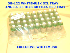 OB 122 ANGELS WHITEMUSK OIL TRAY 15ml INDIVIDUAL FRAGRANCE         