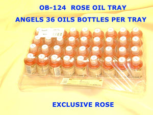 OB 124 ANGELS ROSE OIL TRAY 15ml INDIVIDUAL FRAGRANCE         