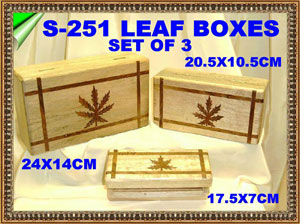 Leaf_Design_Wooden_Boxes_Set_3_ pcs          