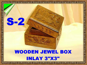 S 2A WOODEN JEWEL BOX         
