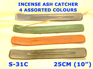 S 31C SO INCENSE ASH CATCHER  COLOURED       