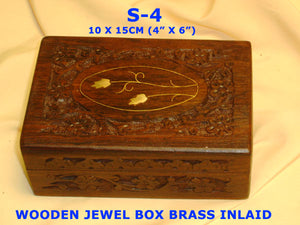 S 4A WOODEN JEWEL BOX (5X7")         