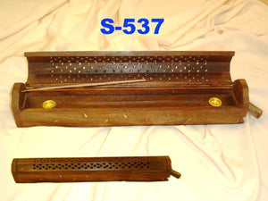S 537 WOODEN SMOKE BOX 12" (30CM)         