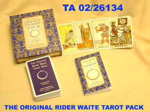 TA02/26134 THE ORIGINAL RIDER WAITE TAROT PACK          