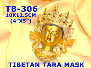 TB 306 TIBETAN TARA MASK         
