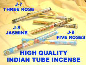 J 8 HIGH QUALITY JASMINE TUBE INCENSE         